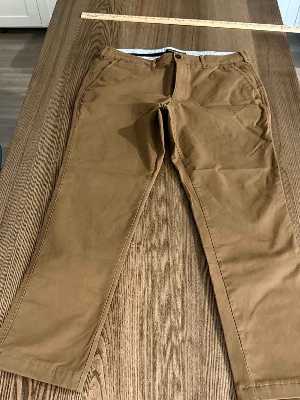 Abercrombie & Fitch Brown Chino Pants - Straight Fit